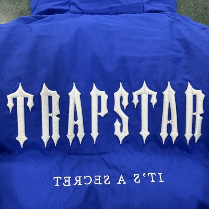 Jacket Puffer Trapstar Decoded 2.0 Dazzling Blue - Image 4