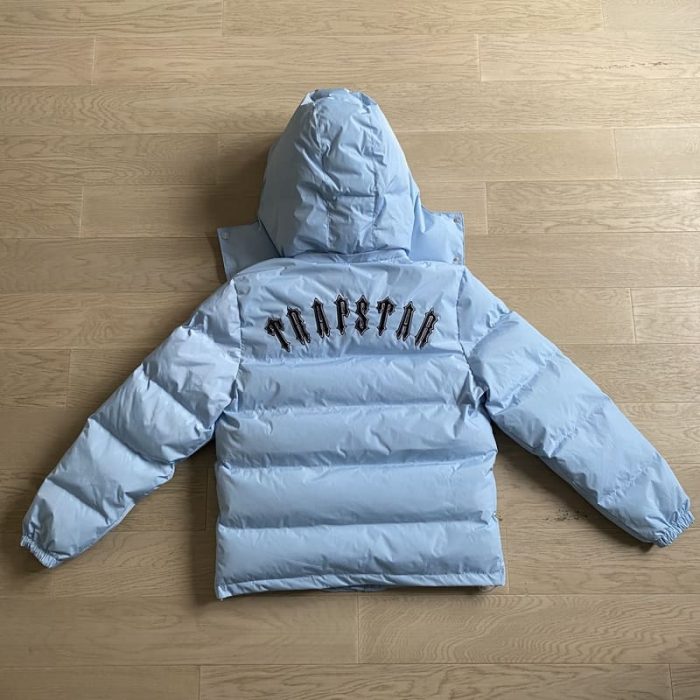 Jacket Puffer Trapstar Detachable Ice Blue - Image 2