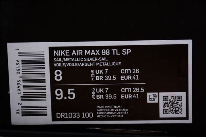 Nike Air Max 98 TL Supreme White - Image 11