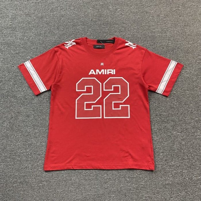 Amiri 22 SKATER Red T-Shirt - Image 2