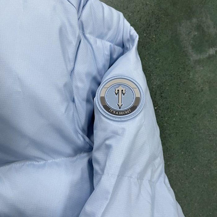 Jacket Puffer Trapstar Decoded 2.0 Ice Blue - Image 7