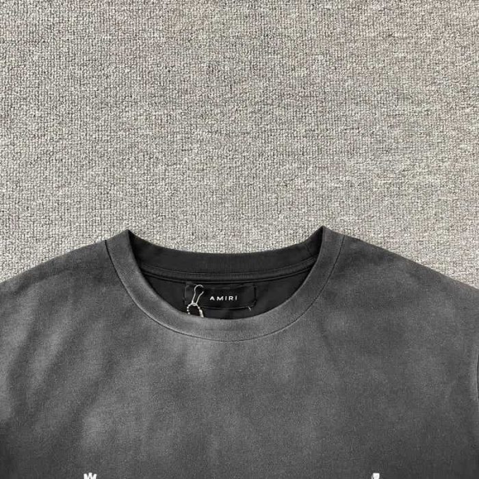 T-shirt Amiri Vintage Collegiate Black - Image 10