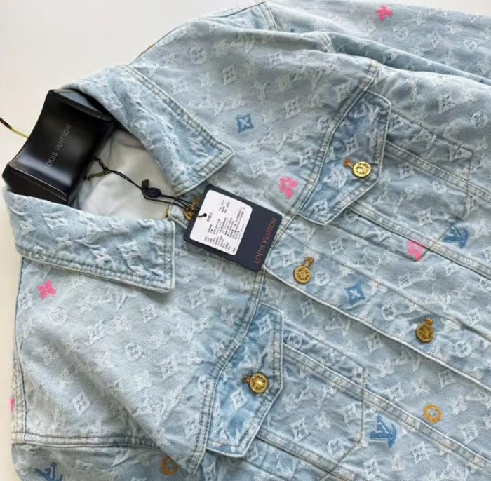 Jacket Louis Vuitton by Tyler, the Creator Monogram Denim - Image 6