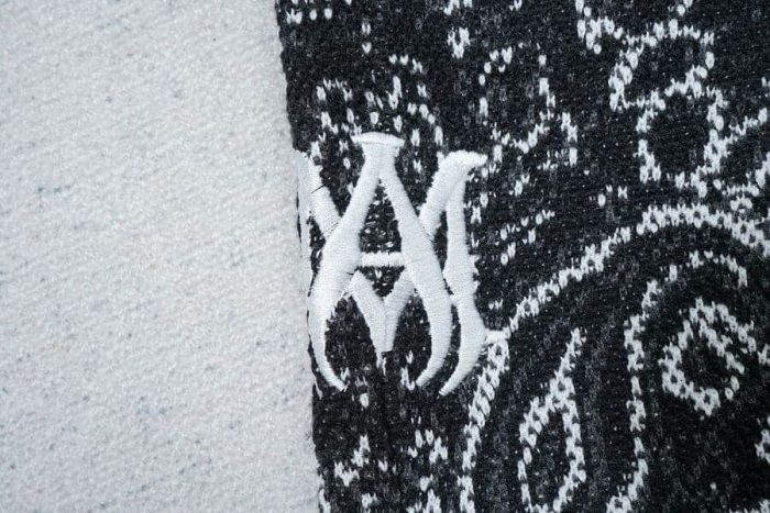 Amiri Bandana Crochet Basketball Shorts - Image 7