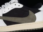 Travis Scott x Air Jordan 1 Low Olive - Image 8