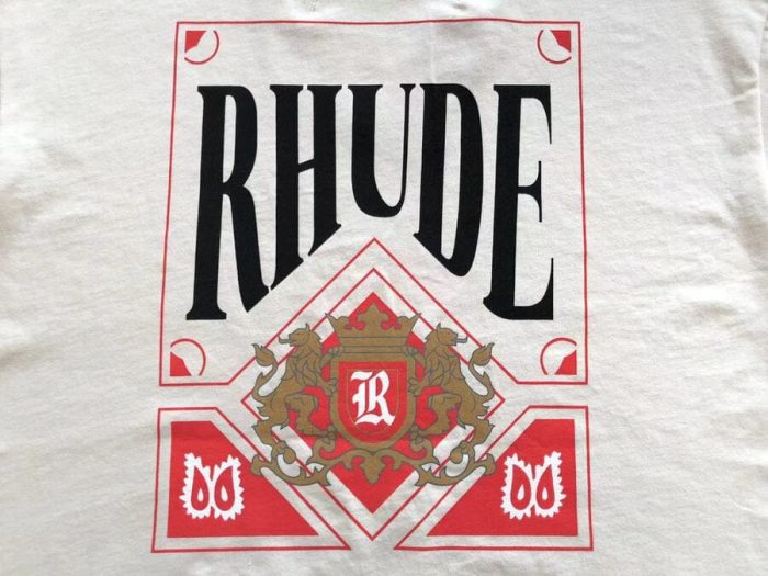T-shirt Rhude Card 'Vintage White' - Image 6