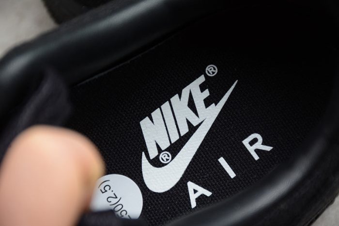 Stussy x Nike Air Force 1 Triple Black - Image 12