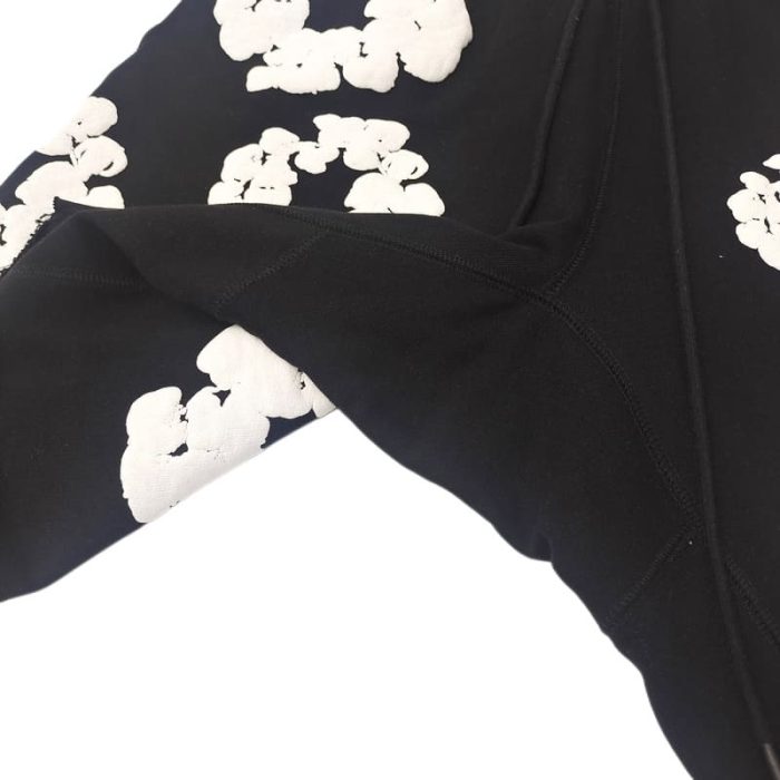 Shorts Denim Tears The Cotton Wreath Black - Image 5