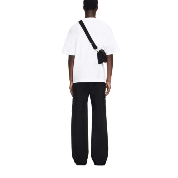 T-shirt Oversized Off-White Big Bookish Skate Tee with Logo White - Image 3
