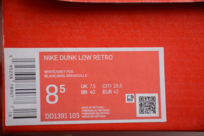 Nike Dunk Low Grey Fog - Image 14