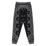 Amiri Bandana B-Ball Sweatpants 'BlackGrey' - Image 2