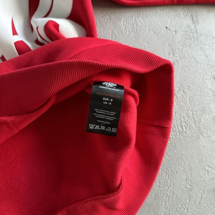 Set Team Syna Hood Twinset Red - Image 13