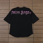 T-shirt Palm Angels Double Logo Oversized - Image 6