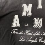 T-shirt Amiri Vintage Collegiate Black - Image 6