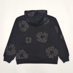 Hoodie Denim Tears Cotton Wreath Black Monochrome - Image 5