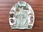 Jacket Louis Vuitton Leather and Wool Varsity - Image 2