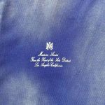 T-shirt Amiri Vintage Collegiate Blue - Image 6