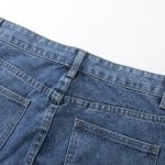 Jeans Denim Tears Multicolor Print Blue - Image 4