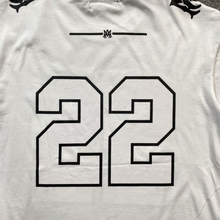 Amiri 22 SKATER White T-Shirt - Image 6