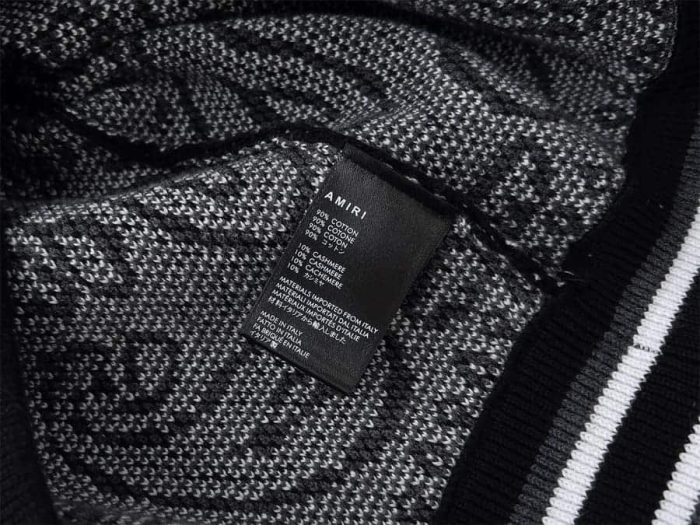 Amiri Bandana B-Ball Hoodie 'BlackGrey' - Image 8