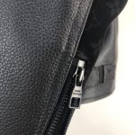 Jacket Louis Vuitton Leather Mix Biker - Image 9