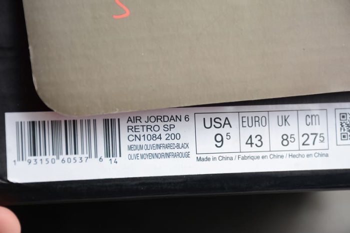 Air Jordan 6 Retro Travis Scott "Olive" - Image 11