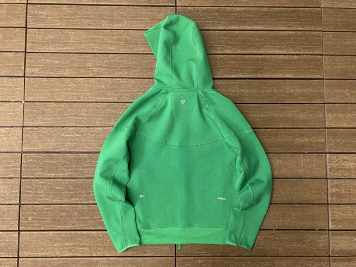 Hoodie Nike x NOCTA Tech Fleece Stadium Green/Sail - Image 3