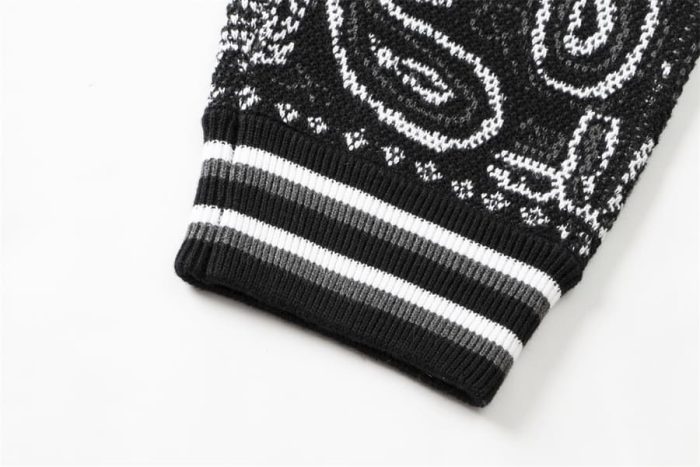 Amiri Bandana B-Ball Sweatpants 'BlackGrey' - Image 6