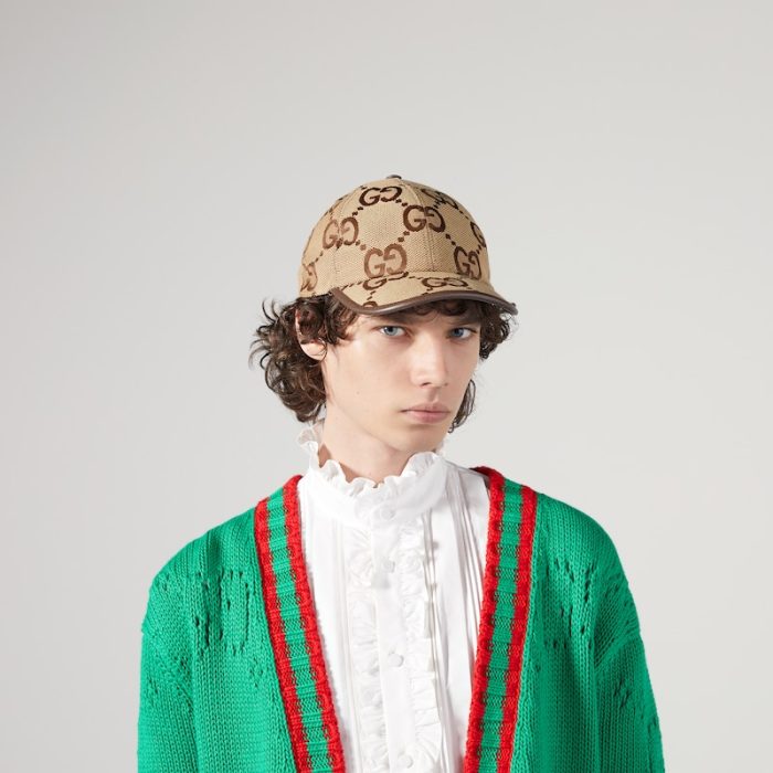 Cap Jumbo Gucci canvas baseball hat GC061 - Image 3