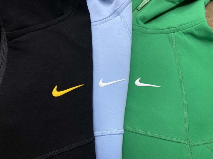 Hoodie Nike x NOCTA Tech Fleece Blue Tint - Image 4