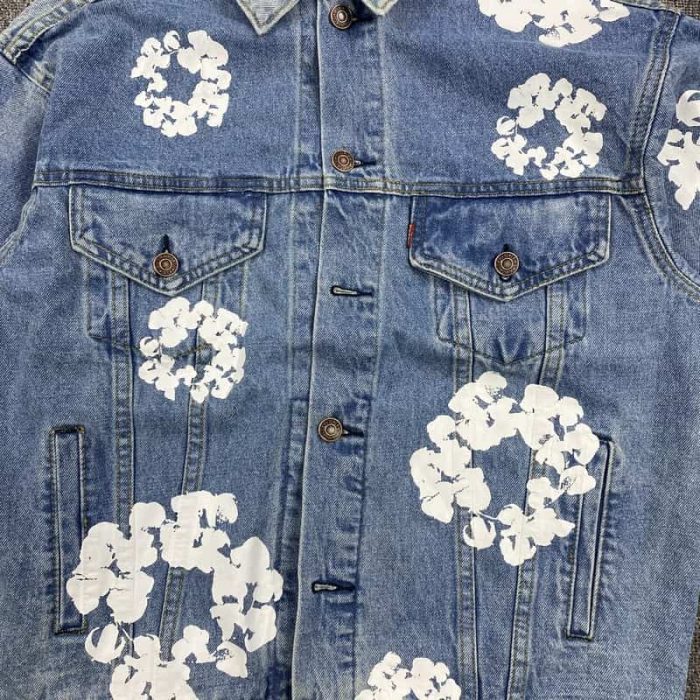 Jacket Denim Tears x Levi's Blue - Image 4