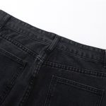 Jeans Denim Tears Multicolor Print Black - Image 4