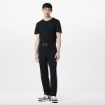 Louis Vuitton Trainer Black Rhinestone Sneakers - Image 7