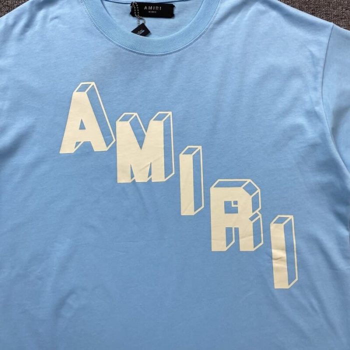 Camiseta Amiri Hockey Skater Azul - Image 3