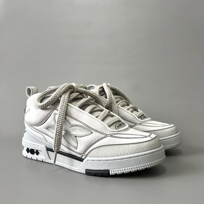 Louis Vuitton LV Skate Sneaker Grey - Image 4