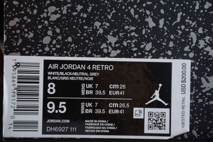 Air Jordan 4 Military Black - Image 14