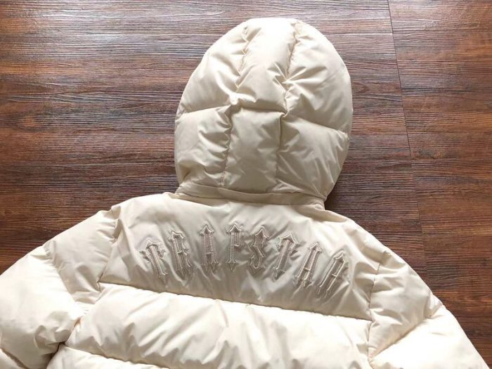 Jacket Puffer Trapstar Irongate Hooded Cream - Image 5