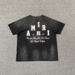T-shirt Amiri Vintage Collegiate Black - Image 3