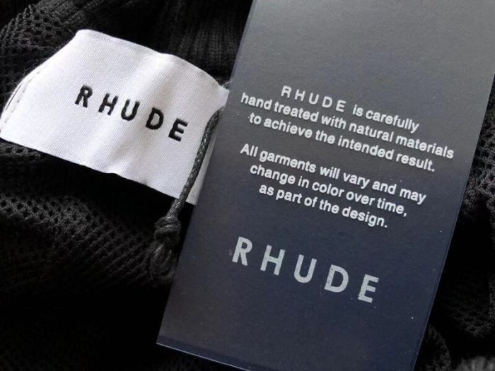 Rhude Court Logo Shorts - Image 7