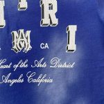 T-shirt Amiri Vintage Collegiate Blue - Image 9