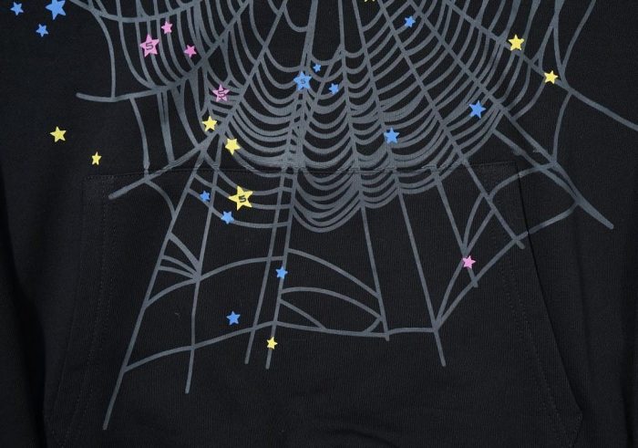 Hoodie Sp5der P*NK Black - Image 6