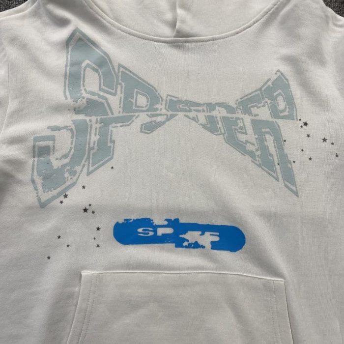 Hoodie Sp5der Adult Sweatshirt 'Eggshell' - Image 4