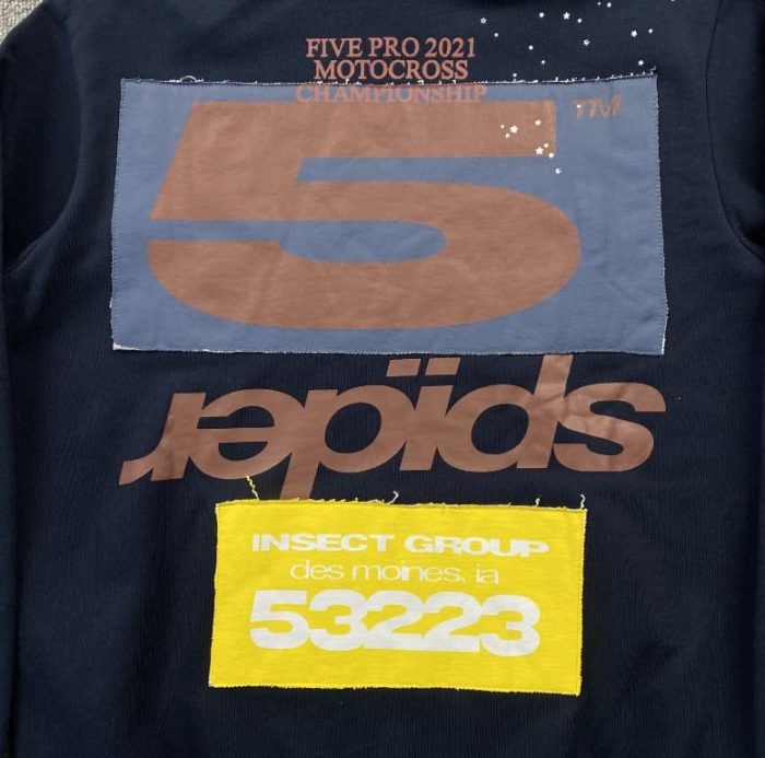 Hoodie Sp5der Adult Sweatshirt Navy - Image 6