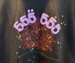 Hoodie Sp5der Angel Number Brown - Image 3