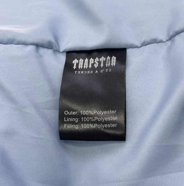Vest Trapstar Irongate T Badge Gilet Ice Blue - Image 8