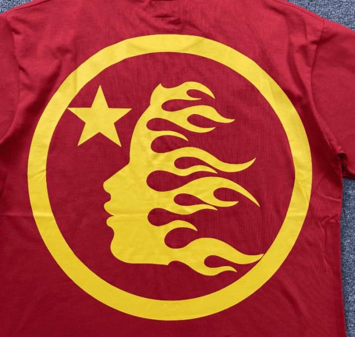 T-shirt Hellstar No Guts No Glory Red - Image 5