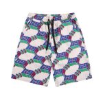 Set Gucci Multicolor GG Pattern Shirt and Shorts GC003 - Image 4
