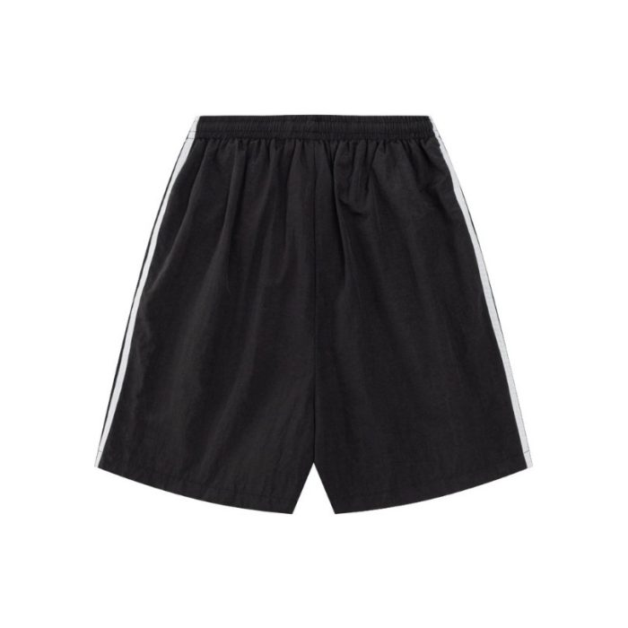 Shorts Balenciaga x Adidas Trefoil Logo Black BL006 - Image 2