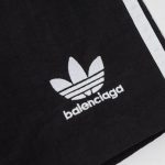 Shorts Balenciaga x Adidas Trefoil Logo Black BL006 - Image 4