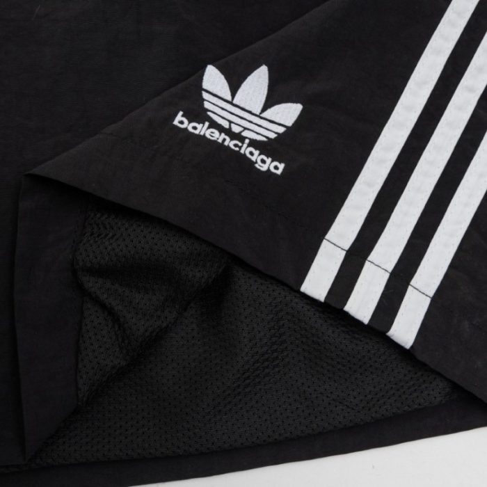 Shorts Balenciaga x Adidas Trefoil Logo Black BL006 - Image 5